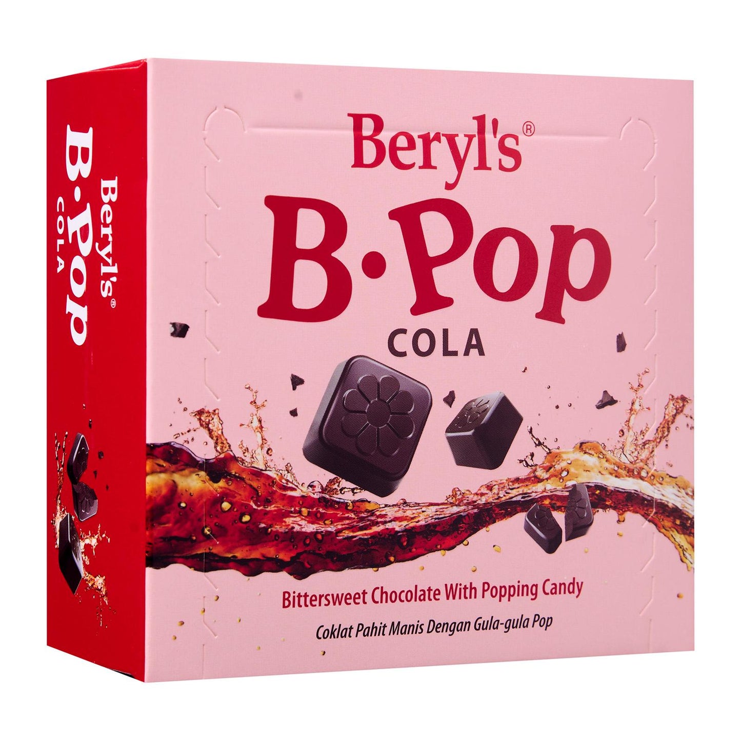 Beryl's B.Pop Cola Bittersweet Chocolate With Poping Candy
