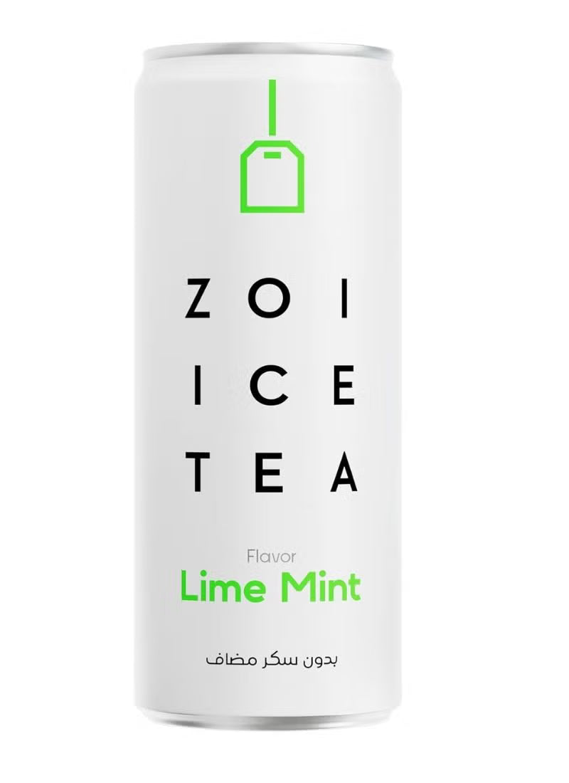 Zoi Ice Tea Lime And Mint Flavour 320ml