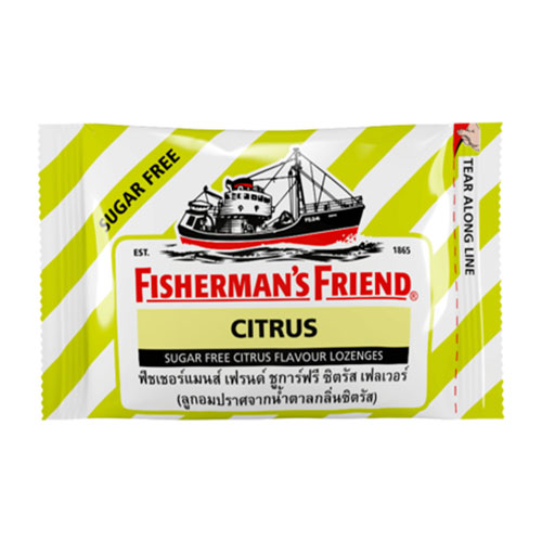 Fisherman'S Friend Sugarfree Candy Citrus 25G