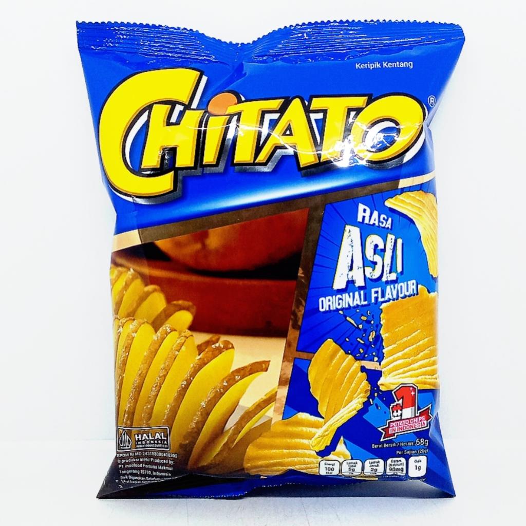 Chitato Potato Chips 65gr Original Salt