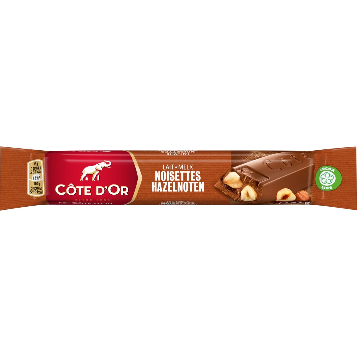 Cote Dor Whole Hazelnut 45g
