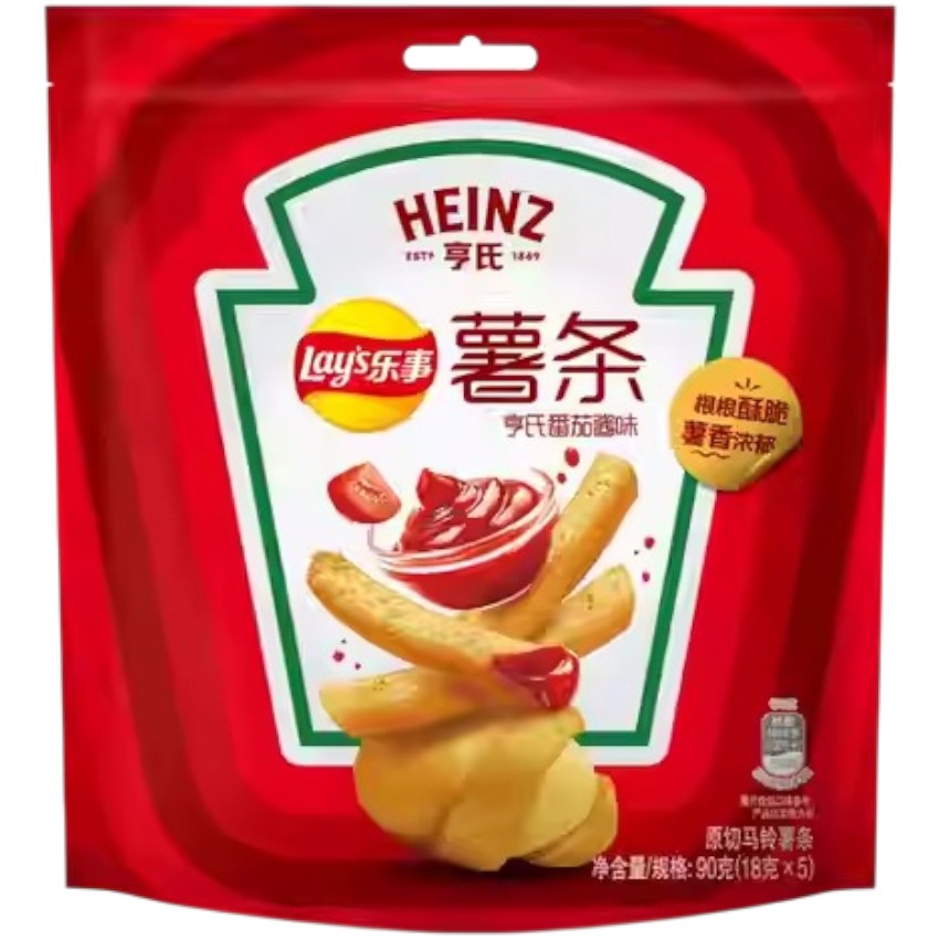Lay'S Potato Chips Heinz Ketchup Flavor 90G