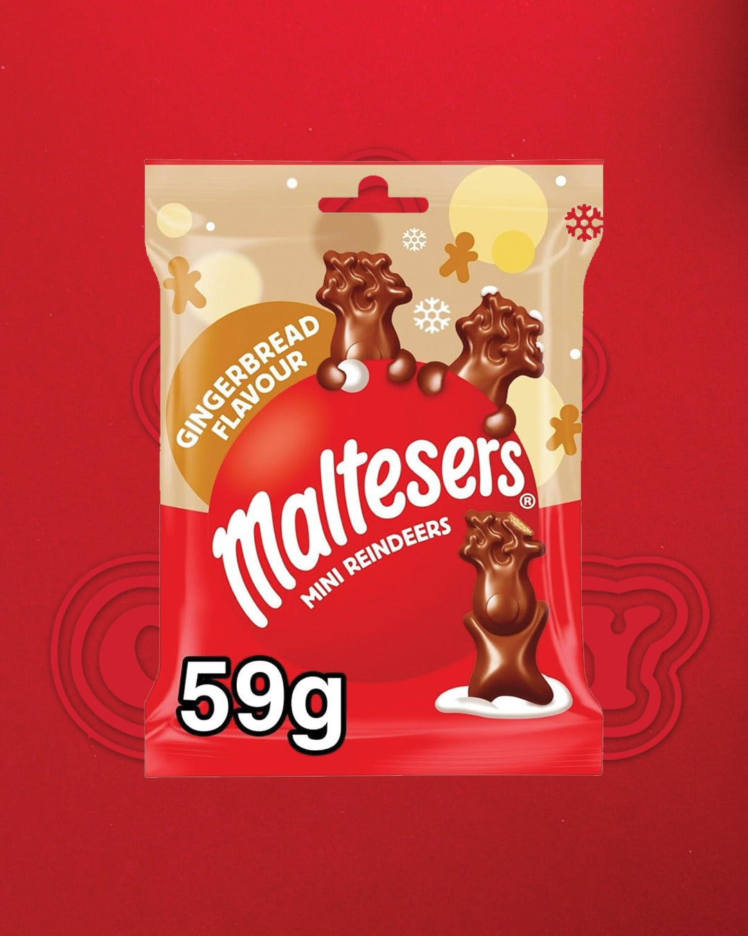 Mars Maltesers Mini Gingerbread Reindeer 59G