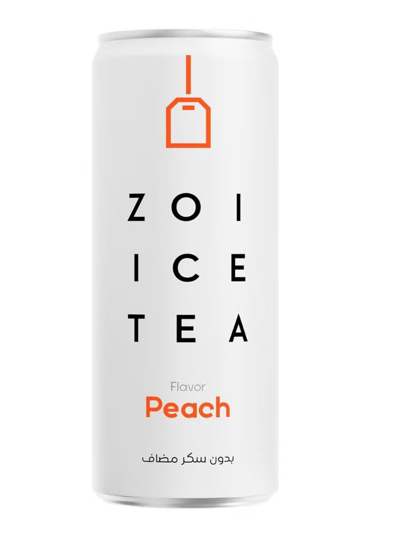 Zoi Ice Tea Peach Flavour 320ml