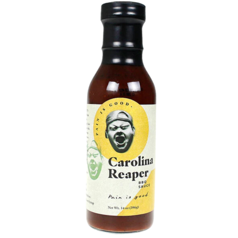 Pain is good Carolina Reaper BBQ Sauce 396g