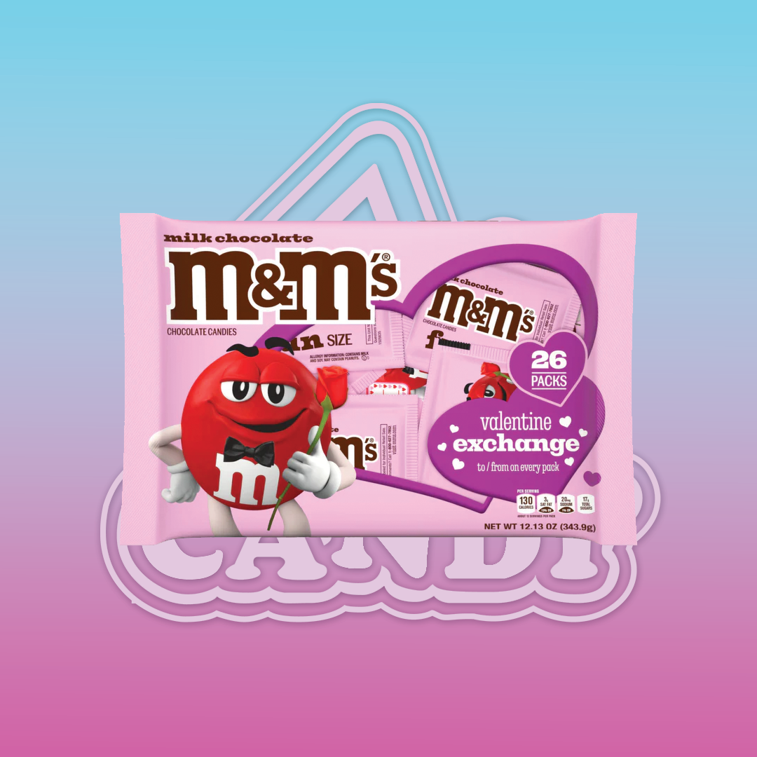 M&M'S Milk Chocolate Funsize Display Ready Case Valentine'S Day