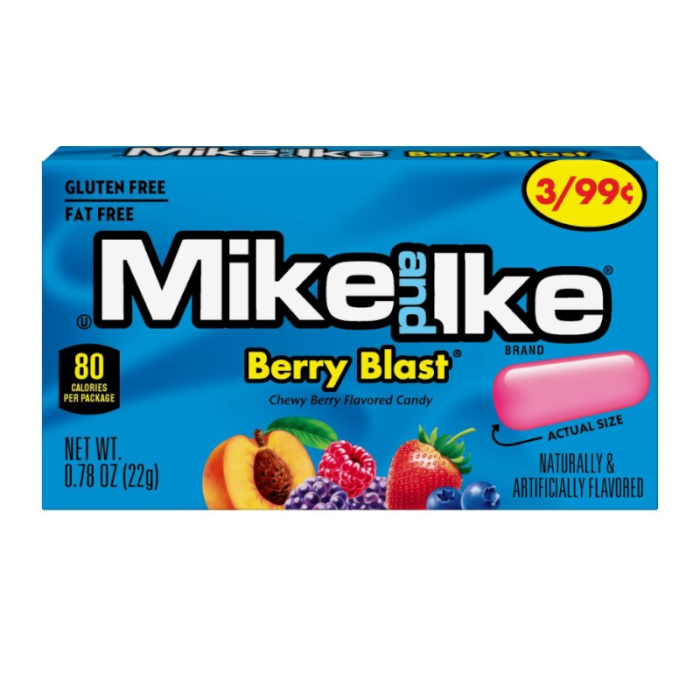 Mike & Ike Berry Blast, 0.78 Ounce