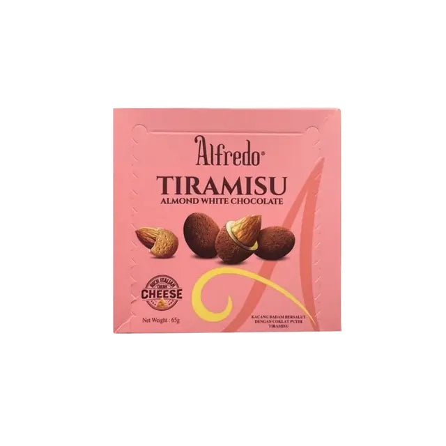 Alfredo Cheese Tiramisu Almond White 65g
