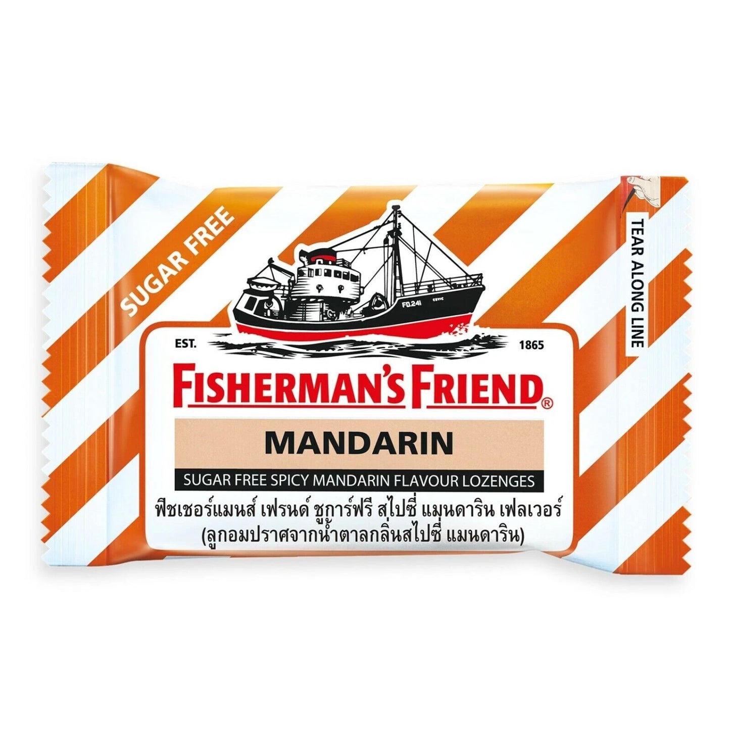 Fisherman'S Friend Sugarfree Candy Mandarin 25G