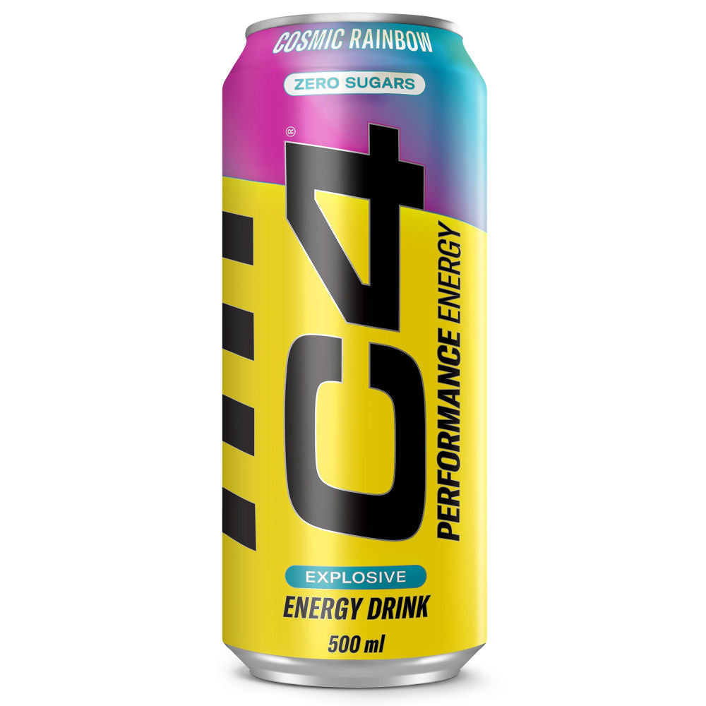 C4 Energy Drink Cosmic Rainbow Pmp 500Ml