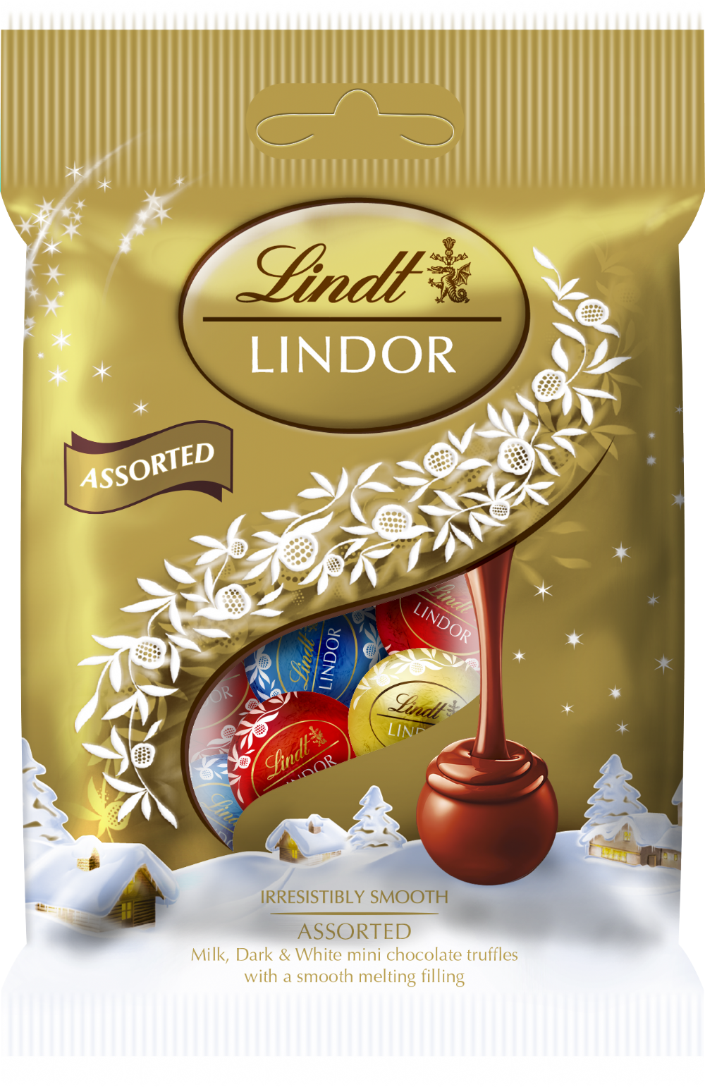 Lindt Lindor Mini Truffles Assorted 80g