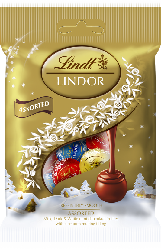 Lindt Lindor Mini Truffles Assorted 80g