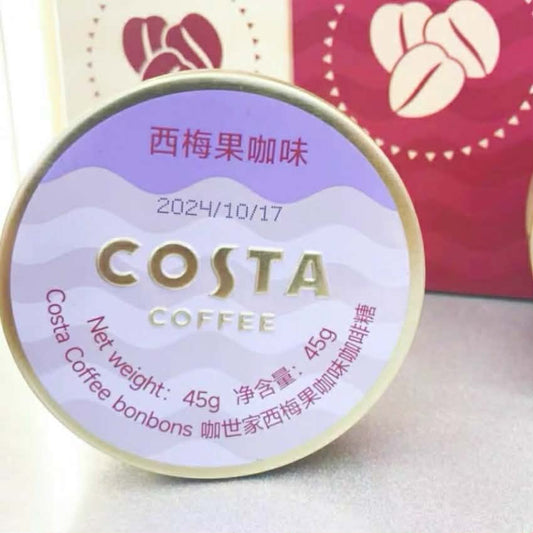 Costa Raspberry Coffee Flavored Coffee Candy 45g