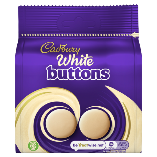 Cadbury White Giant Buttons 85g