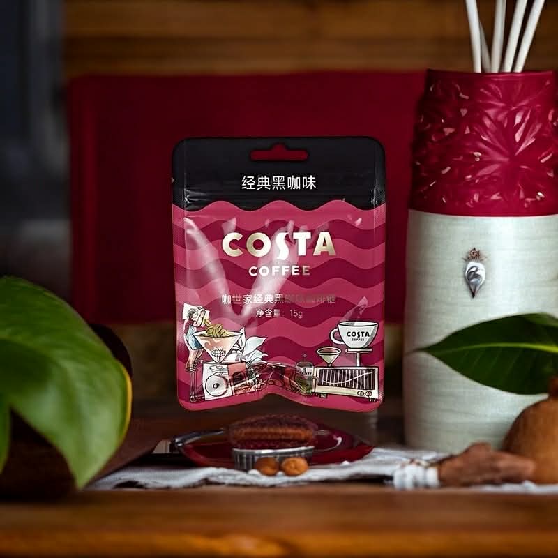Costa Classic Black Coffee Flavored Coffee Candy 15g
