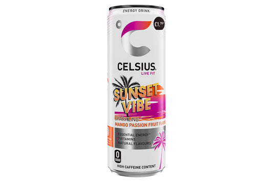 Celsius Sunset Vibe Can 355ml