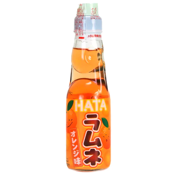 Hata Ramune Soda 200ml(Orange Flavour)