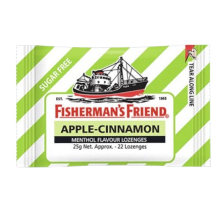 Fisherman'S Friend Sugarfree Candy Apple & Cinnamon 25G