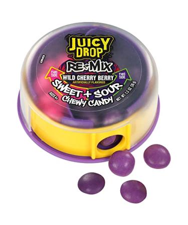 Juicy Drop Remix Sweet + Sour Chewy Candy 36g