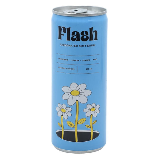 Flash Carbonated Soft Drink Blue 250ml
