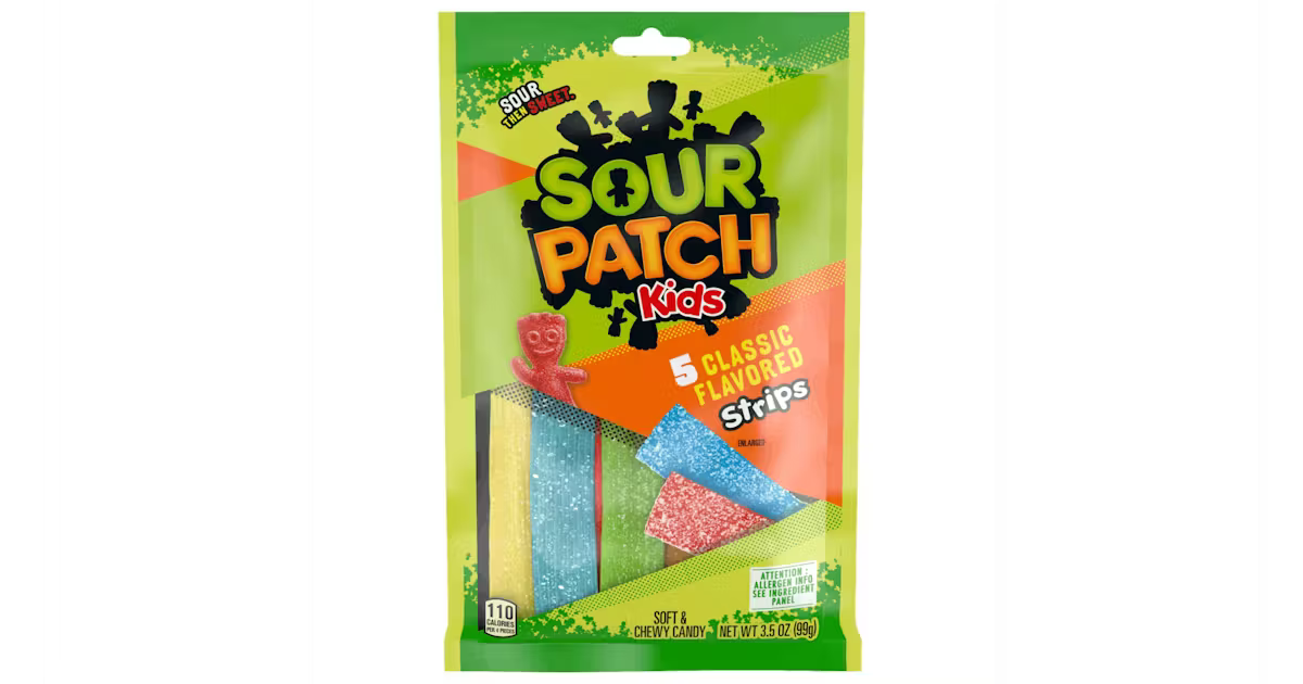 Sour Patch Kids 5classic Flavored Strips 99g