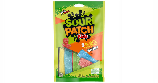 Sour Patch Kids 5classic Flavored Strips 99g