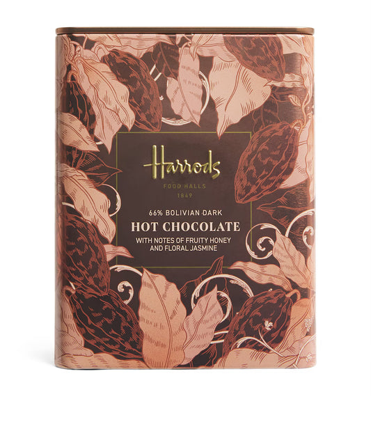Harrods 66% Bolivian Dark Hot Chocolate 250g