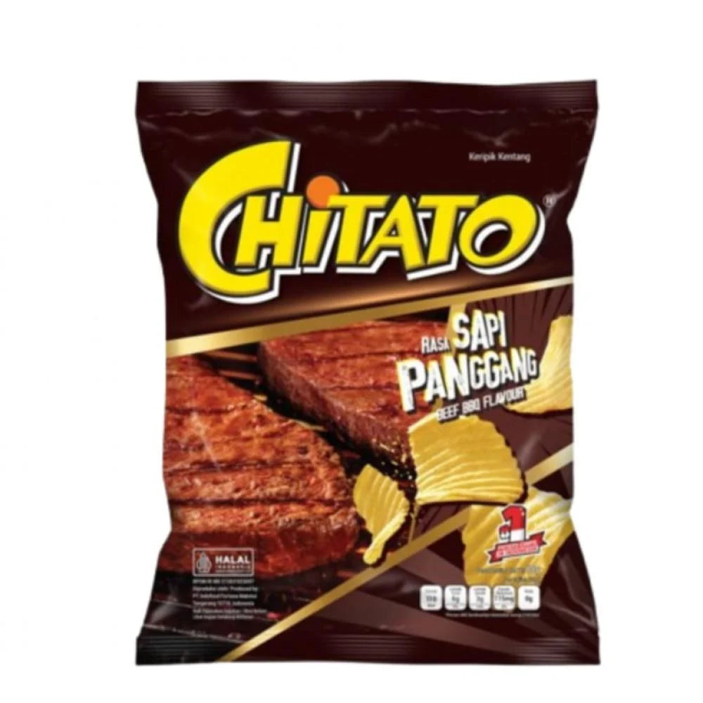 Chitato Potato Chips 65gr BBQ Beef