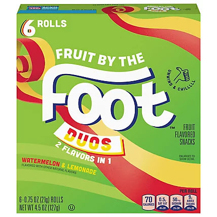 Foot Duos 2Flavours 127g