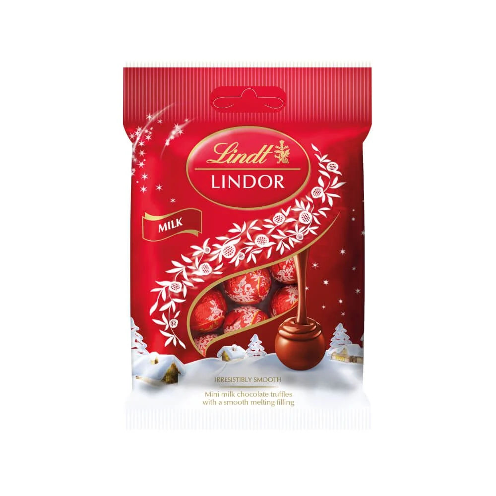 Lindt Lindor Mini Truffles Milk 80G
