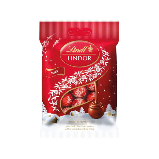 Lindt Lindor Mini Truffles Milk 80G