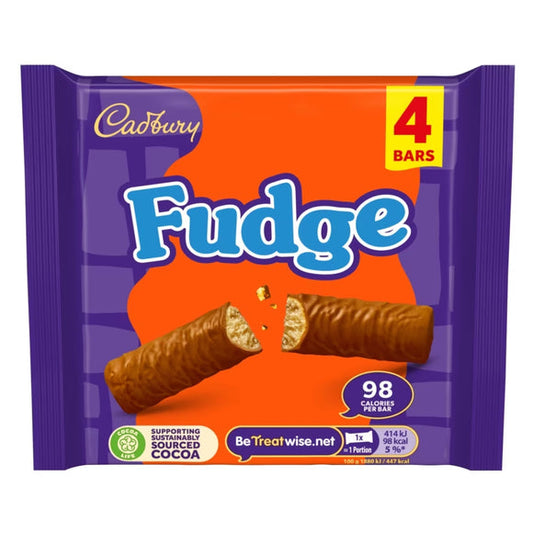Cadbury Fudge 4pk  88g