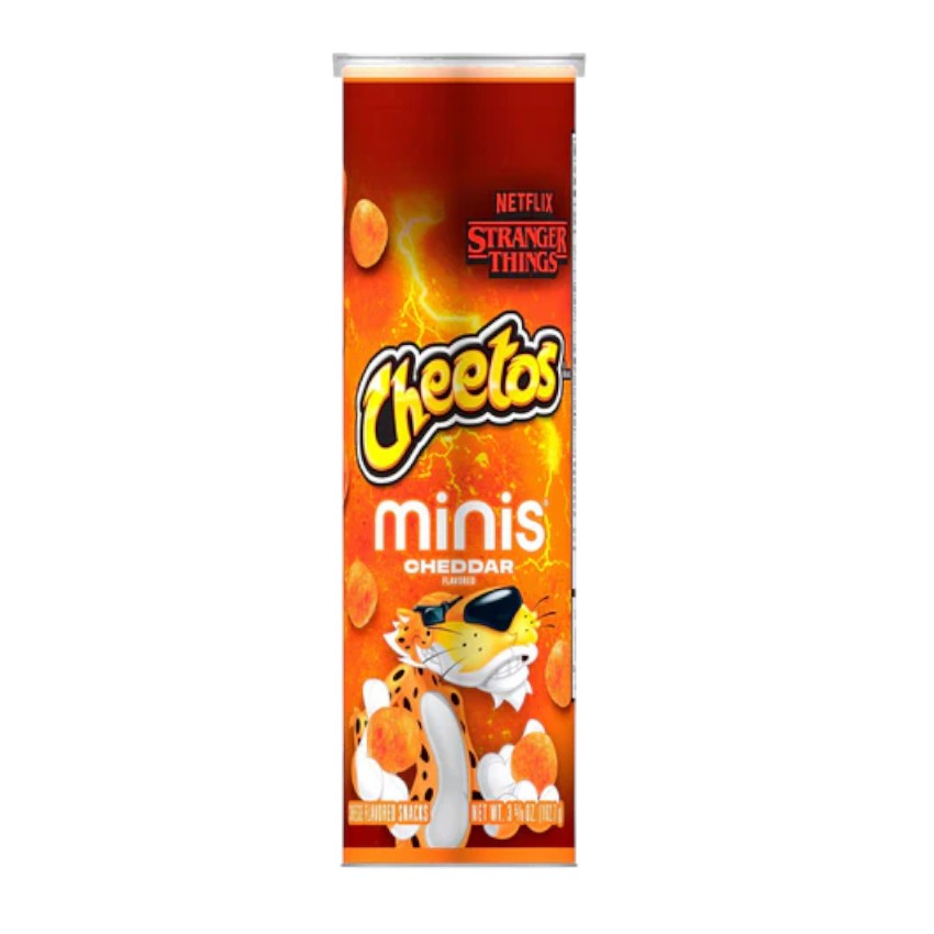 Cheetos Minis Cheedar Flavored Netflix Stranger Things