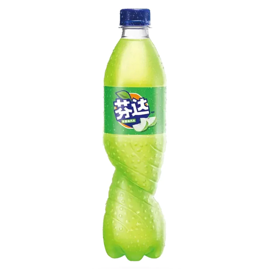 Fanta Apple Flavor Bottle 500ml