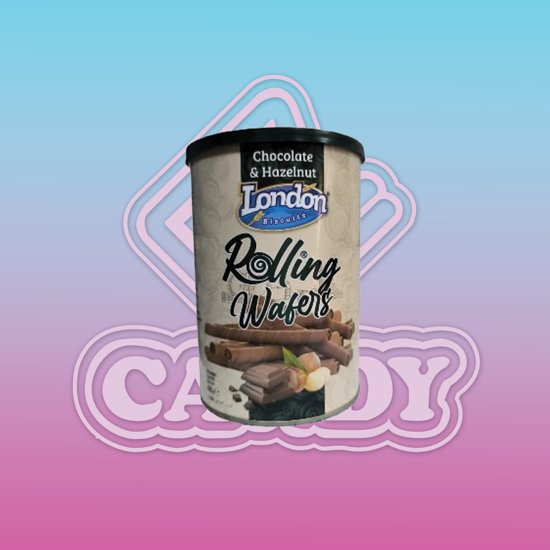London Biscuits Wafers Tin Hazelnut 400G