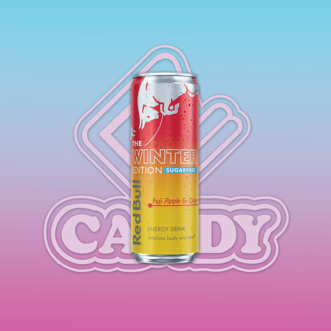 RedBull Energy Drink Sugar Free Fuji Apple & Ginger, Winter 250ML