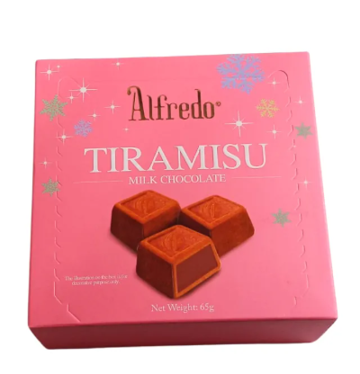 Alfredo Tiramisu Milk Chocolate (Cube) 65G