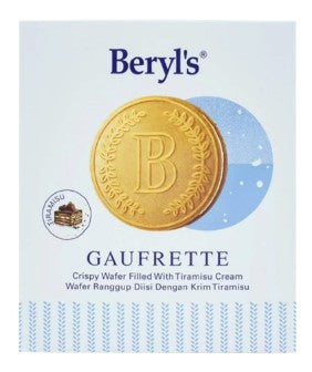 Beryl's Gaufrette Crispy Wafer Filled With Tiramisu Cream (60g)