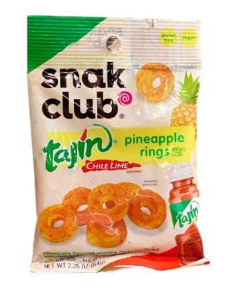 Snack Club Tajin Pineapple Ring 64g