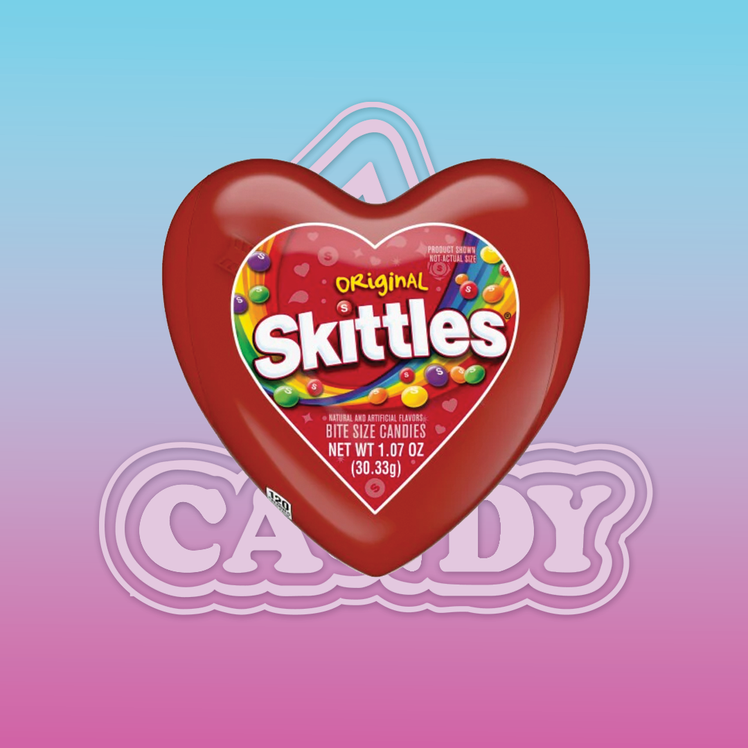 Skittles Original Filled Heart Valentine'S Day Each, 1.07 Ounce