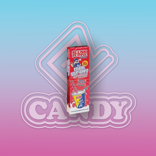 Slush Puppie Milk Straws Strawberry 60G