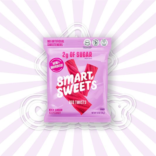 Smartsweets Red Twists, 1.8 Ounce