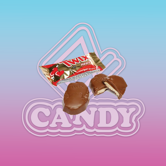 Twix Caramel Single Heart Valentine, 1.06 Ounce