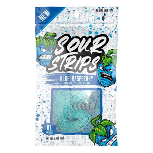 Sour strips Blue Raspberry 10z (96g)