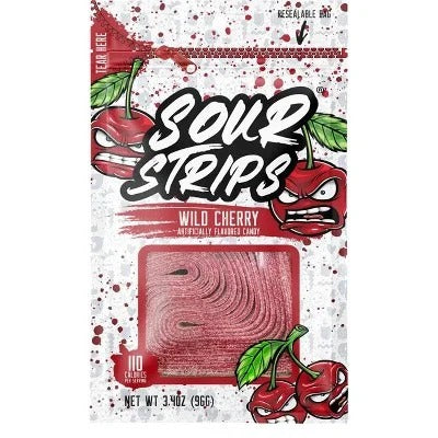 Sour Strips Wild Cherry 99g