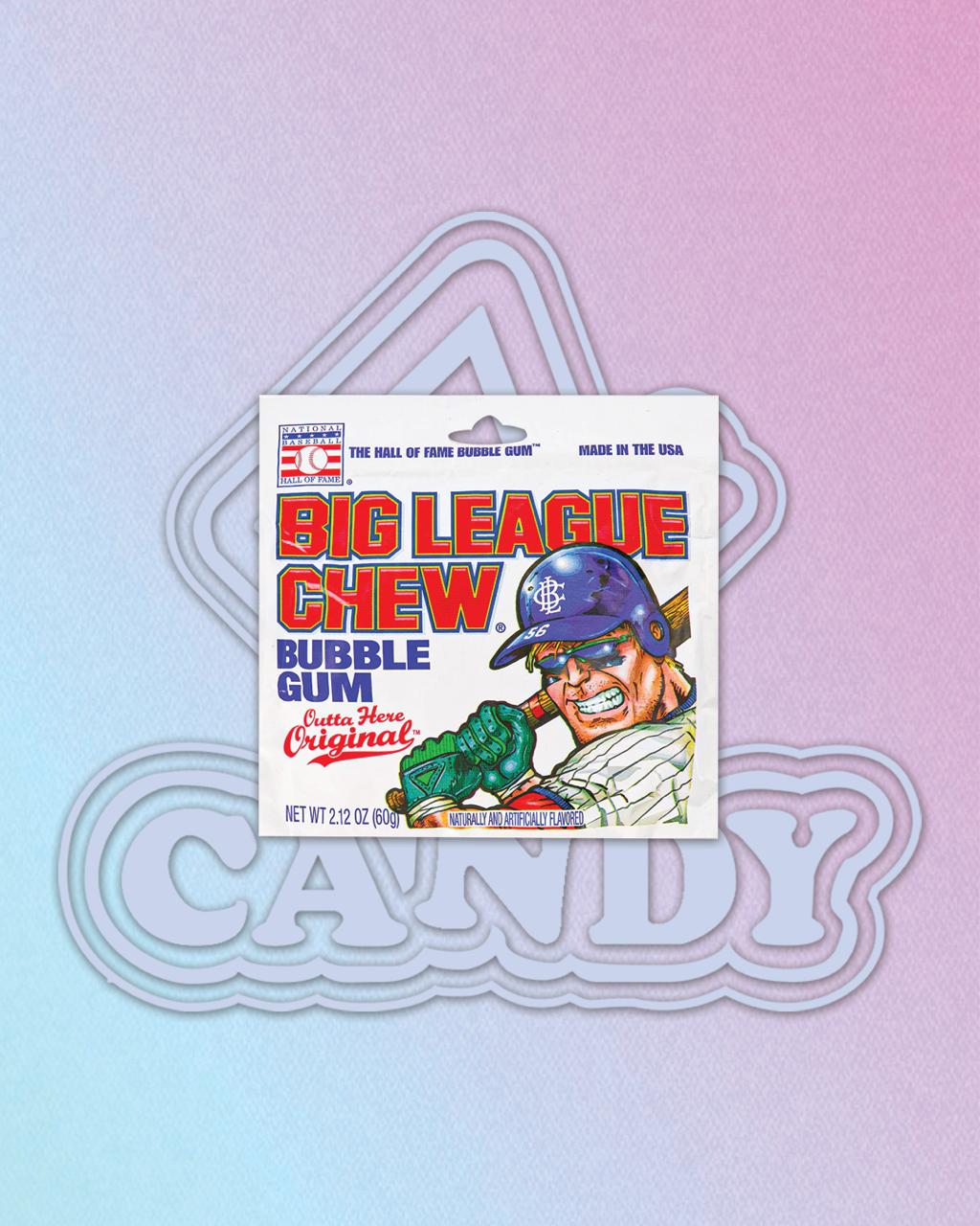 USA Baseball Big League Chew Bubble Gum Outta Here Original 60g