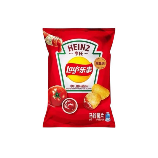 Lay's Heinz Ketchup Potato Chips 70g – Bold & Crunchy