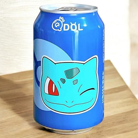 Qdol Grape Sparkling Water Soda 330ml – Refreshing Fizzy Drink