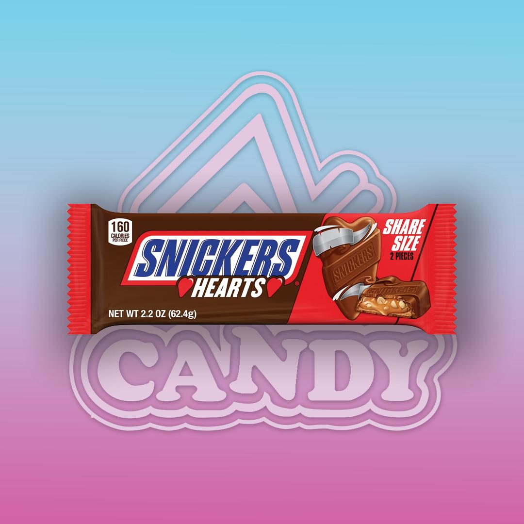 Snickers Heart Share Size Valentine's Day Each, 2.2 Ounce