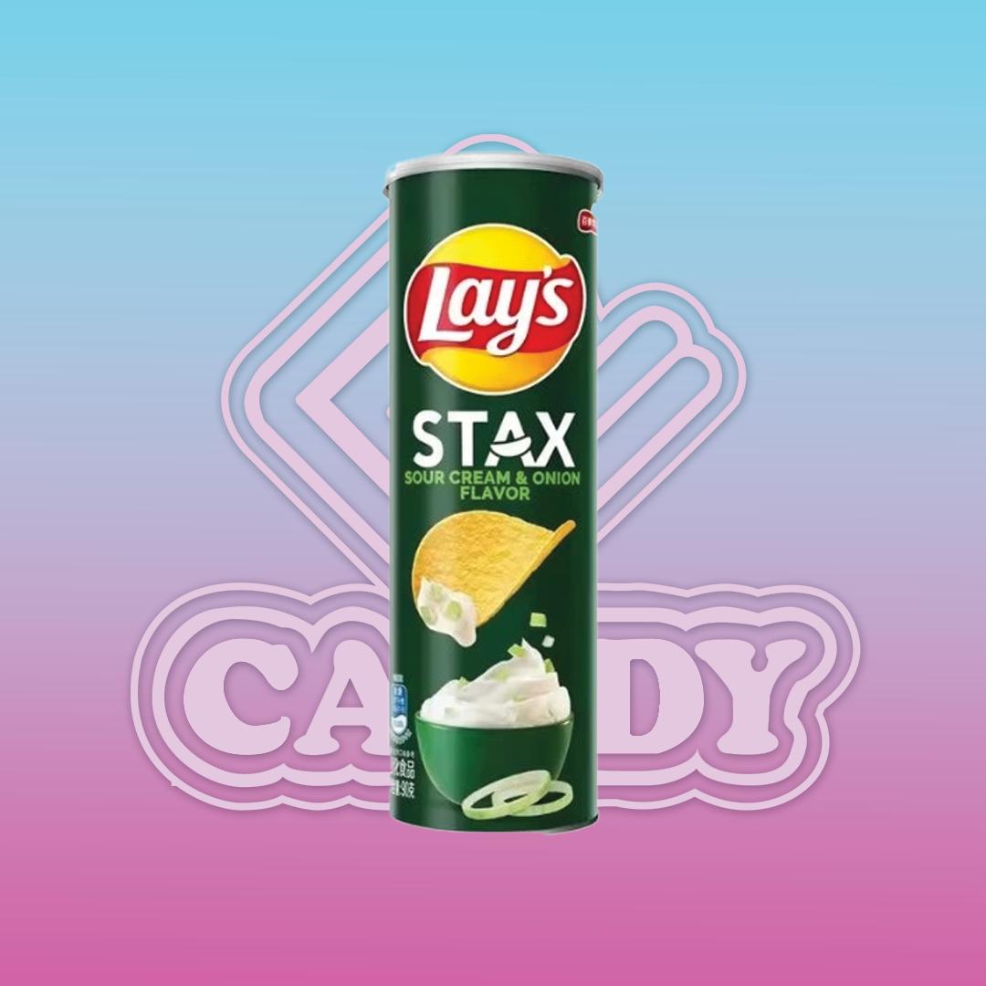 Lay'S Potato Chips Canned Yogurt & Onion Flavor 90G